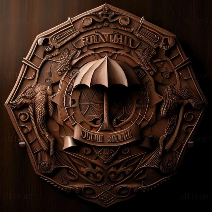 3D model Resident Evil The Umbrella Chronicles game (STL)